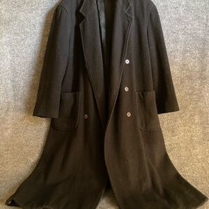 Willi Smith Black Men's Coat